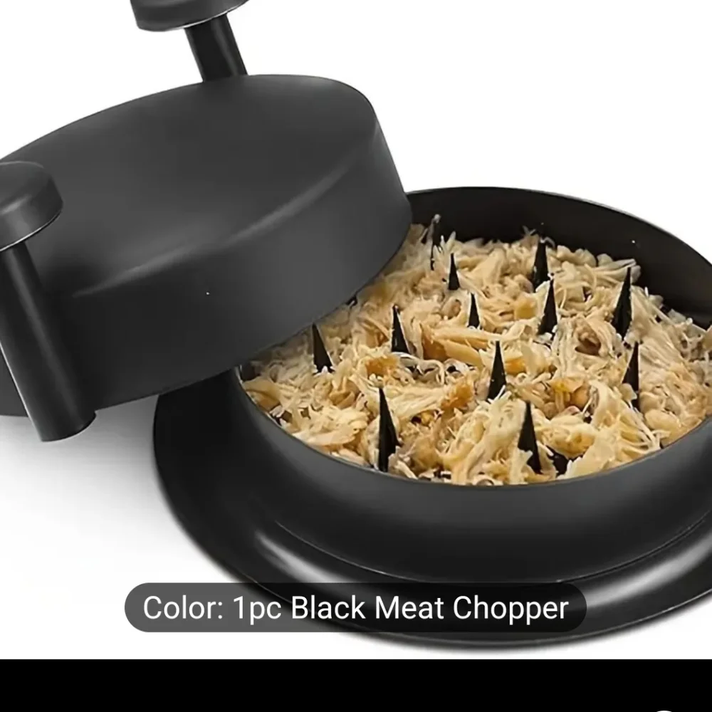 1piece chicken shredder machine with handle.  Efficient meat shredding tool.